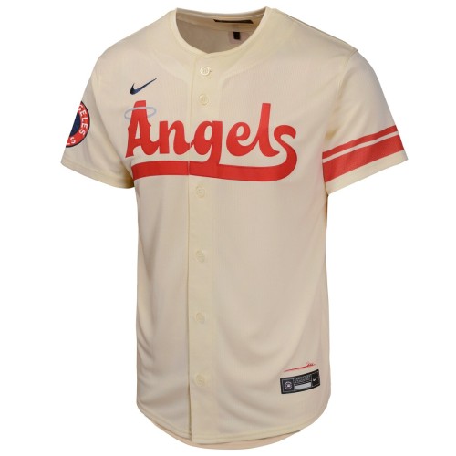 Los Angeles Angels Nike Youth City Connect Limited Jersey - Cream Los Angeles Angels Nike Youth City Connect Limited Jersey - Cream