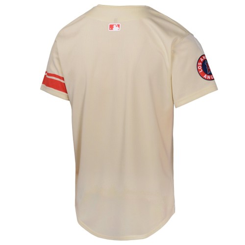 Los Angeles Angels Nike Youth City Connect Limited Jersey - Cream Los Angeles Angels Nike Youth City Connect Limited Jersey - Cream