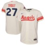 Mike Trout Los Angeles Angels Nike Youth 2022 City Connect Replica Player Jersey - Cream Mike Trout Los Angeles Angels Nike Youth 2022 City Connect Replica Player Jersey - Cream