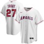 Mike Trout Los Angeles Angels Nike Youth Alternate Replica Player Jersey - White Mike Trout Los Angeles Angels Nike Youth Alternate Replica Player Jersey - White