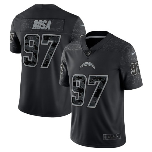 Joey Bosa Los Angeles Chargers Nike RFLCTV Limited Jersey - Black Joey Bosa Los Angeles Chargers Nike RFLCTV Limited Jersey - Black