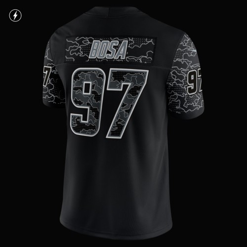 Joey Bosa Los Angeles Chargers Nike RFLCTV Limited Jersey - Black Joey Bosa Los Angeles Chargers Nike RFLCTV Limited Jersey - Black