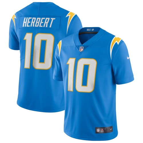 Justin Herbert Los Angeles Chargers Nike Vapor Limited Jersey - Powder Blue Justin Herbert Los Angeles Chargers Nike Vapor Limited Jersey - Powder Blue