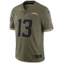 Keenan Allen Los Angeles Chargers Nike 2022 Salute To Service Limited Jersey - Olive Keenan Allen Los Angeles Chargers Nike 2022 Salute To Service Limited Jersey - Olive