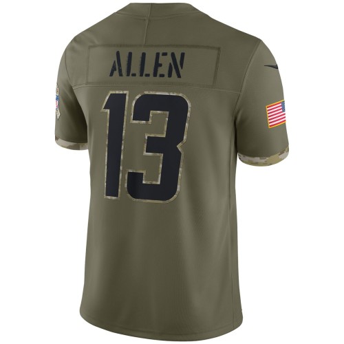 Keenan Allen Los Angeles Chargers Nike 2022 Salute To Service Limited Jersey - Olive Keenan Allen Los Angeles Chargers Nike 2022 Salute To Service Limited Jersey - Olive