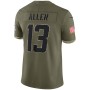 Keenan Allen Los Angeles Chargers Nike 2022 Salute To Service Limited Jersey - Olive Keenan Allen Los Angeles Chargers Nike 2022 Salute To Service Limited Jersey - Olive