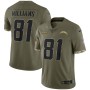 Mike Williams Los Angeles Chargers Nike 2022 Salute To Service Limited Jersey - Olive Mike Williams Los Angeles Chargers Nike 2022 Salute To Service Limited Jersey - Olive