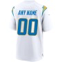 Los Angeles Chargers Nike Custom Game Jersey - White Los Angeles Chargers Nike Custom Game Jersey - White
