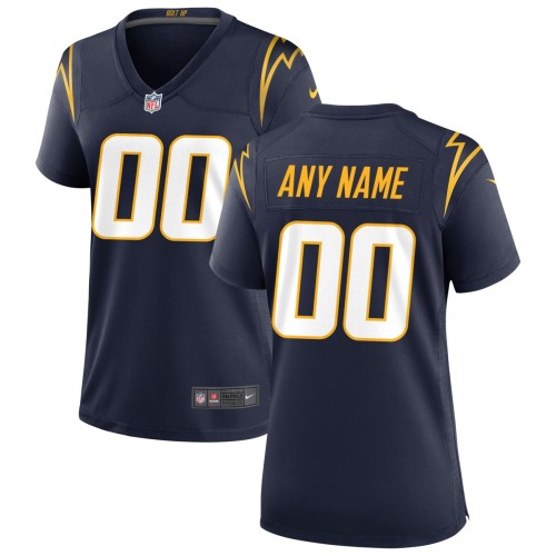 Los Angeles Chargers Nike Women's Alternate Custom Game Jersey - Navy Los Angeles Chargers Nike Women's Alternate Custom Game Jersey - Navy