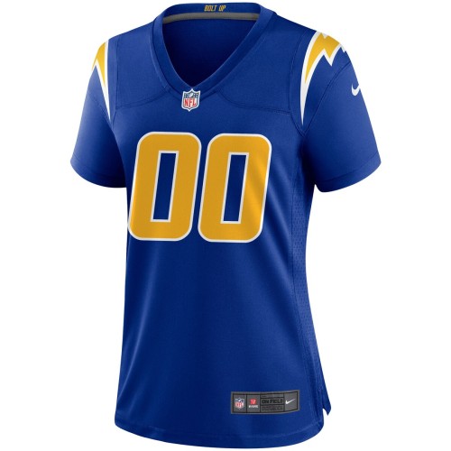Los Angeles Chargers Nike Women's Alternate Custom Game Jersey - Royal Los Angeles Chargers Nike Women's Alternate Custom Game Jersey - Royal