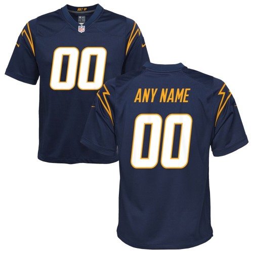 Los Angeles Chargers Nike Youth Alternate Custom Game Jersey - Navy Los Angeles Chargers Nike Youth Alternate Custom Game Jersey - Navy