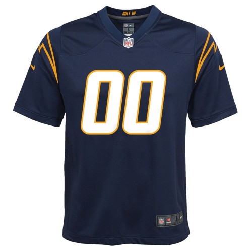 Los Angeles Chargers Nike Youth Alternate Custom Game Jersey - Navy Los Angeles Chargers Nike Youth Alternate Custom Game Jersey - Navy