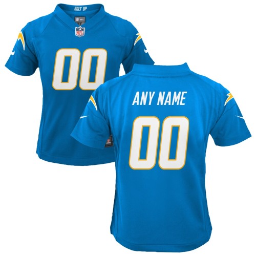 Los Angeles Chargers Nike Youth Custom Game Jersey - Powder Blue Los Angeles Chargers Nike Youth Custom Game Jersey - Powder Blue