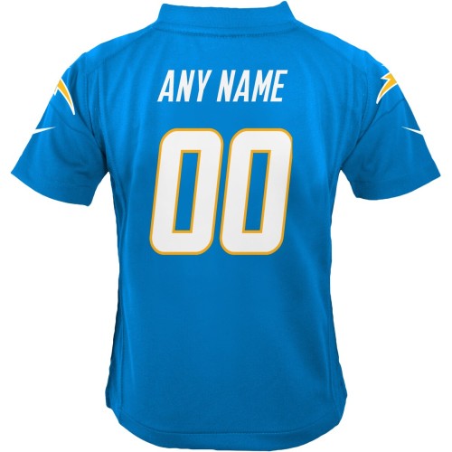 Los Angeles Chargers Nike Youth Custom Game Jersey - Powder Blue Los Angeles Chargers Nike Youth Custom Game Jersey - Powder Blue