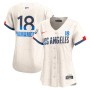 Yoshinobu Yamamoto Los Angeles Dodgers Nike Women's 2024 City Connect Limited Player Jersey - Cream Yoshinobu Yamamoto Los Angeles Dodgers Nike Women's 2024 City Connect Limited Player Jersey - Cream