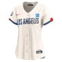 Yoshinobu Yamamoto Los Angeles Dodgers Nike Women's 2024 City Connect Limited Player Jersey - Cream Yoshinobu Yamamoto Los Angeles Dodgers Nike Women's 2024 City Connect Limited Player Jersey - Cream