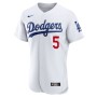 Freddie Freeman Los Angeles Dodgers Nike Authentic Player Jersey - White Freddie Freeman Los Angeles Dodgers Nike Authentic Player Jersey - White