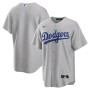 Los Angeles Dodgers Nike Alternate Replica Team Jersey - Gray Los Angeles Dodgers Nike Alternate Replica Team Jersey - Gray