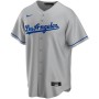 Los Angeles Dodgers Nike Road Replica Custom Jersey - Gray Los Angeles Dodgers Nike Road Replica Custom Jersey - Gray