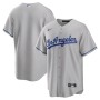 Los Angeles Dodgers Nike Road Replica Team Jersey - Gray Los Angeles Dodgers Nike Road Replica Team Jersey - Gray