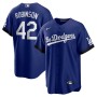 Jackie Robinson Los Angeles Dodgers Nike City Connect Replica Player Jersey - Royal Jackie Robinson Los Angeles Dodgers Nike City Connect Replica Player Jersey - Royal