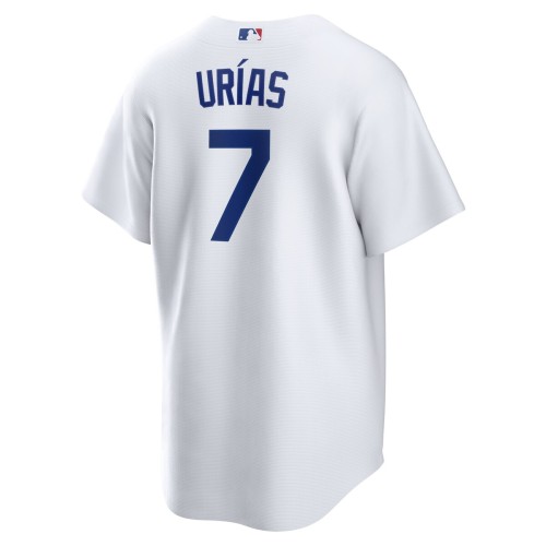 Julio Urias Los Angeles Dodgers Nike Replica Player Jersey - White Julio Urias Los Angeles Dodgers Nike Replica Player Jersey - White
