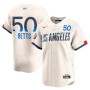 Mookie Betts Los Angeles Dodgers Nike 2024 City Connect Limited Player Jersey - Cream Mookie Betts Los Angeles Dodgers Nike 2024 City Connect Limited Player Jersey - Cream