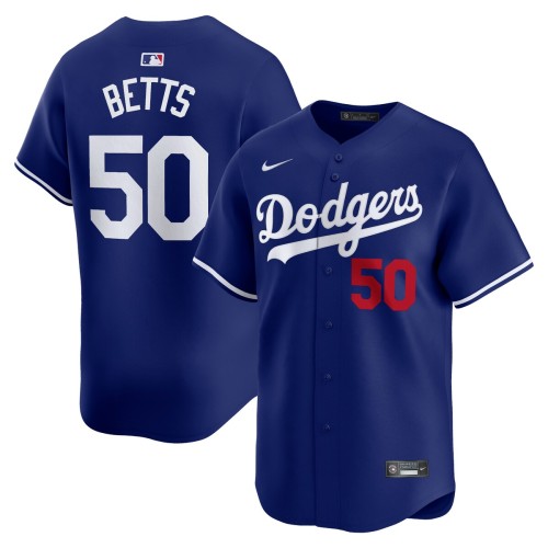 Mookie Betts Los Angeles Dodgers Nike Alternate Limited Player Jersey – Royal Mookie Betts Los Angeles Dodgers Nike Alternate Limited Player Jersey – Royal