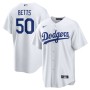 Mookie Betts Los Angeles Dodgers Nike Home Replica Player Name Jersey - White Mookie Betts Los Angeles Dodgers Nike Home Replica Player Name Jersey - White