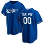 Los Angeles Dodgers Nike Alternate Replica Custom Jersey - Royal Los Angeles Dodgers Nike Alternate Replica Custom Jersey - Royal