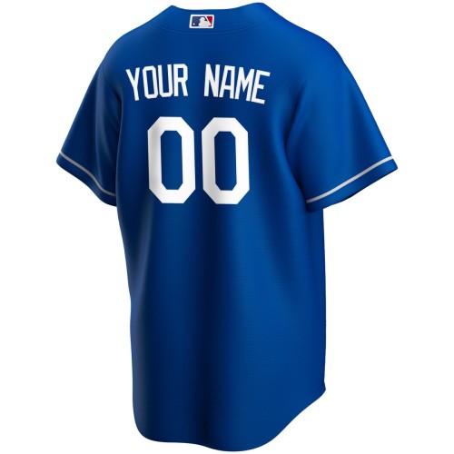 Los Angeles Dodgers Nike Alternate Replica Custom Jersey - Royal Los Angeles Dodgers Nike Alternate Replica Custom Jersey - Royal