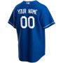 Los Angeles Dodgers Nike Alternate Replica Custom Jersey - Royal Los Angeles Dodgers Nike Alternate Replica Custom Jersey - Royal