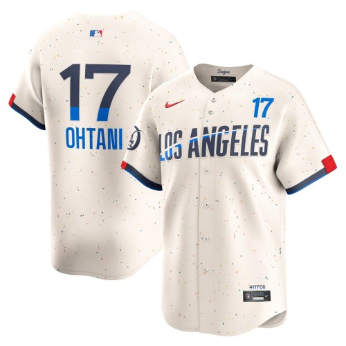 Shohei Ohtani Los Angeles Dodgers Nike 2024 City Connect Limited Player Jersey - Cream Shohei Ohtani Los Angeles Dodgers Nike 2024 City Connect Limited Player Jersey - Cream