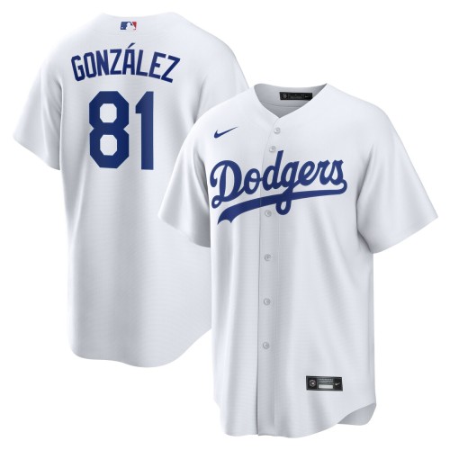 Victor González Los Angeles Dodgers Nike Home Replica Player Jersey - White Victor González Los Angeles Dodgers Nike Home Replica Player Jersey - White