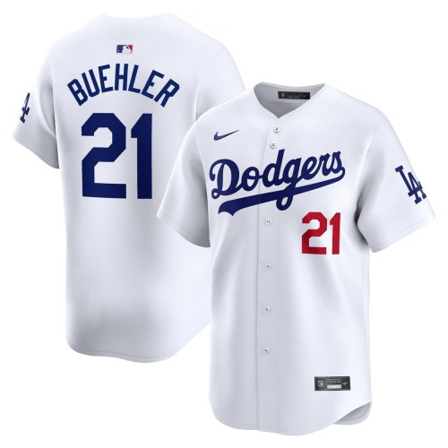 Walker Buehler Los Angeles Dodgers Nike Home Limited Player Jersey - White Walker Buehler Los Angeles Dodgers Nike Home Limited Player Jersey - White