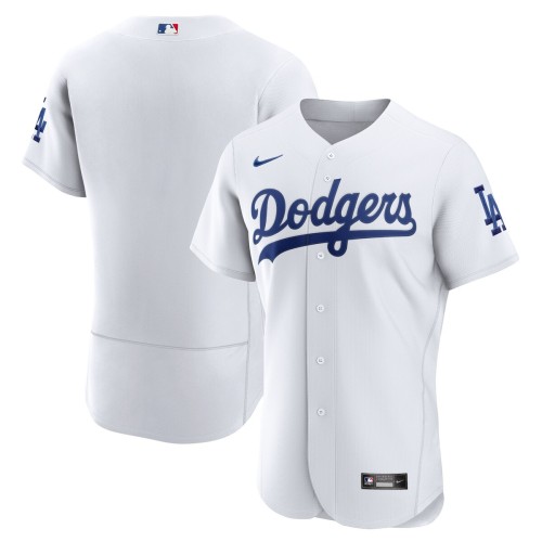 Los Angeles Dodgers Nike Home Authentic Team Jersey - White Los Angeles Dodgers Nike Home Authentic Team Jersey - White