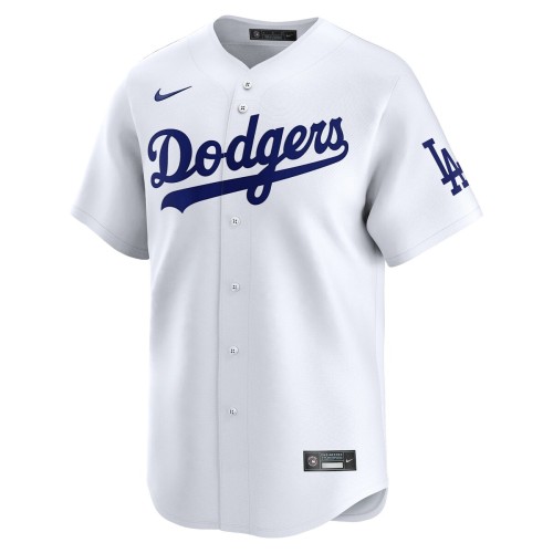 Los Angeles Dodgers Nike Home Limited Jersey - White Los Angeles Dodgers Nike Home Limited Jersey - White
