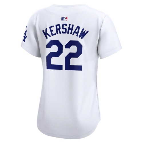 Clayton Kershaw Los Angeles Dodgers Nike Women's Home Limited Player Jersey - White Clayton Kershaw Los Angeles Dodgers Nike Women's Home Limited Player Jersey - White