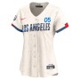 Freddie Freeman Los Angeles Dodgers Nike Women's 2024 City Connect Limited Player Jersey - Cream Freddie Freeman Los Angeles Dodgers Nike Women's 2024 City Connect Limited Player Jersey - Cream