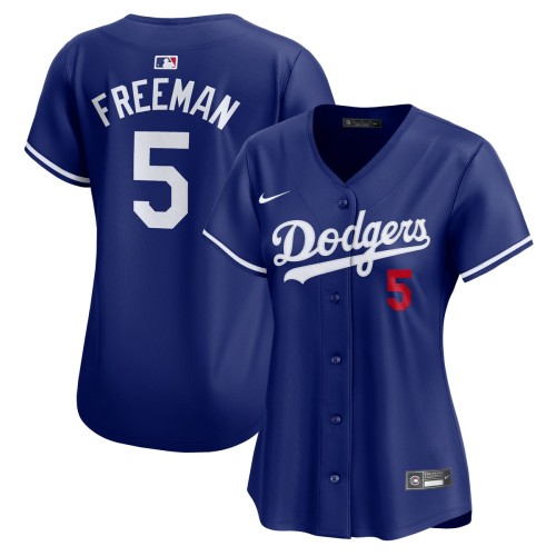 Freddie Freeman Los Angeles Dodgers Nike Women's Alternate Limited Player Jersey – Royal Freddie Freeman Los Angeles Dodgers Nike Women's Alternate Limited Player Jersey – Royal
