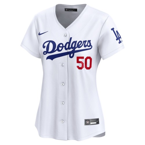 Mookie Betts Los Angeles Dodgers Nike Women's Home Limited Player Jersey - White Mookie Betts Los Angeles Dodgers Nike Women's Home Limited Player Jersey - White