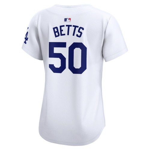 Mookie Betts Los Angeles Dodgers Nike Women's Home Limited Player Jersey - White Mookie Betts Los Angeles Dodgers Nike Women's Home Limited Player Jersey - White
