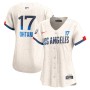Shohei Ohtani Los Angeles Dodgers Nike Women's 2024 City Connect Limited Player Jersey - Cream Shohei Ohtani Los Angeles Dodgers Nike Women's 2024 City Connect Limited Player Jersey - Cream