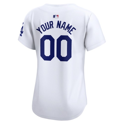 Los Angeles Dodgers Nike Women's Home Limited Custom Jersey - White Los Angeles Dodgers Nike Women's Home Limited Custom Jersey - White