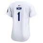 Los Angeles Dodgers Nike Women's #1 Mom Home Limited Jersey - White Los Angeles Dodgers Nike Women's #1 Mom Home Limited Jersey - White