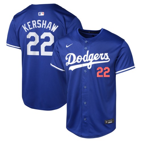 Clayton Kershaw Los Angeles Dodgers Nike Youth Alternate Limited Player Jersey – Royal Clayton Kershaw Los Angeles Dodgers Nike Youth Alternate Limited Player Jersey – Royal