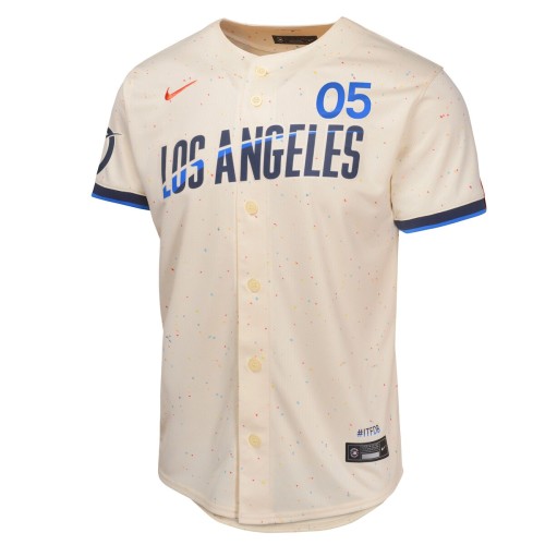 Freddie Freeman Los Angeles Dodgers Nike Youth 2024 City Connect Limited Player Jersey - Cream Freddie Freeman Los Angeles Dodgers Nike Youth 2024 City Connect Limited Player Jersey - Cream