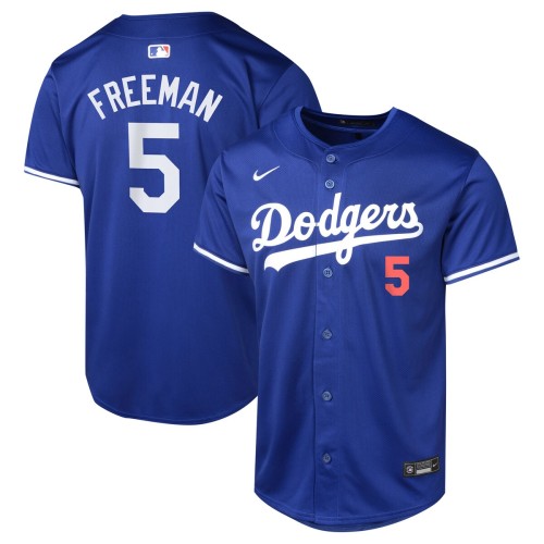 Freddie Freeman Los Angeles Dodgers Nike Youth Alternate Limited Player Jersey – Royal Freddie Freeman Los Angeles Dodgers Nike Youth Alternate Limited Player Jersey – Royal