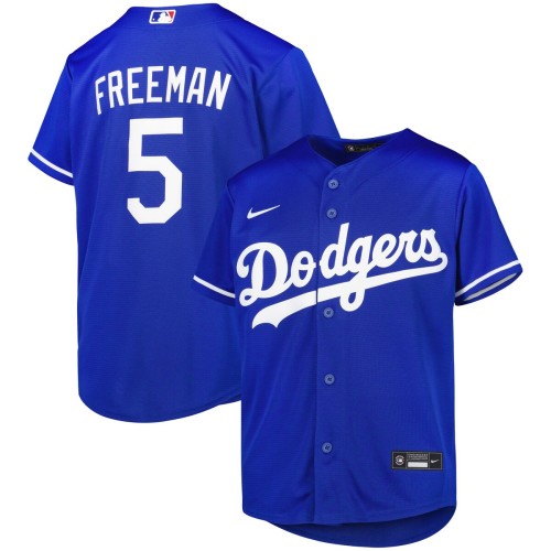 Freddie Freeman Los Angeles Dodgers Nike Youth Alternate Replica Player Jersey - Royal Freddie Freeman Los Angeles Dodgers Nike Youth Alternate Replica Player Jersey - Royal