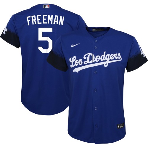 Freddie Freeman Los Angeles Dodgers Nike Youth City Connect Replica Player Jersey - Royal Freddie Freeman Los Angeles Dodgers Nike Youth City Connect Replica Player Jersey - Royal